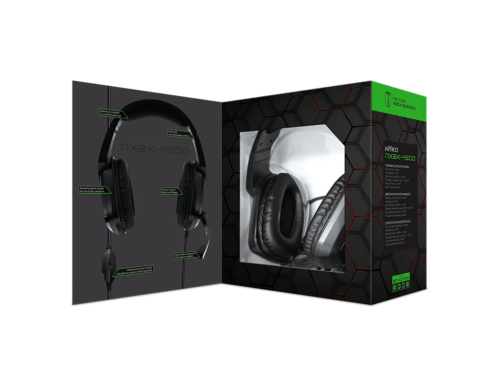 Nyko NXBX-4500 casque gaming filaire Xbox