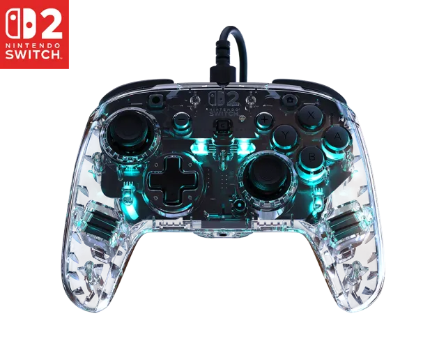 PDP Afterglow manette filaire Nintendo Switch 2 effet Hall