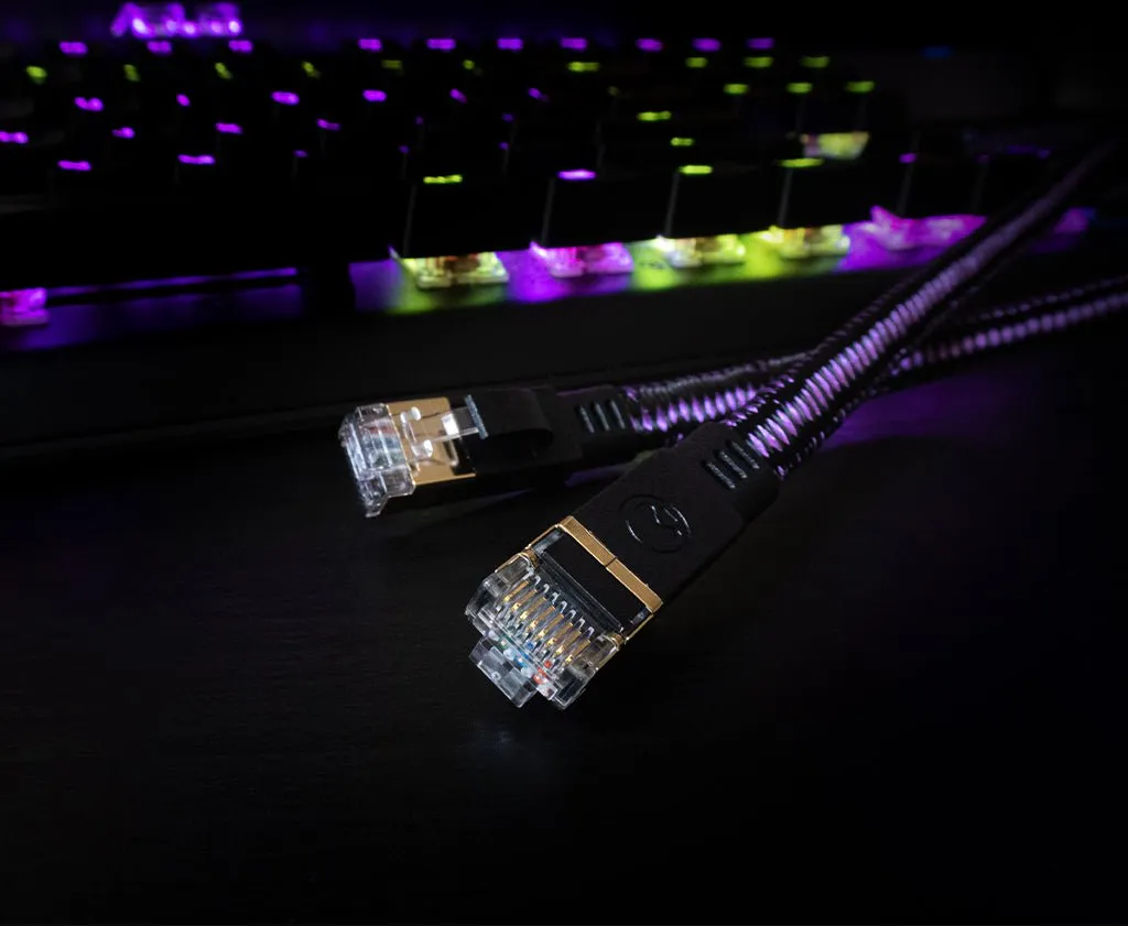 KontrolFreek 12’ CAT-8 Ethernet Gaming Cable câble Ethernet 3,6 m