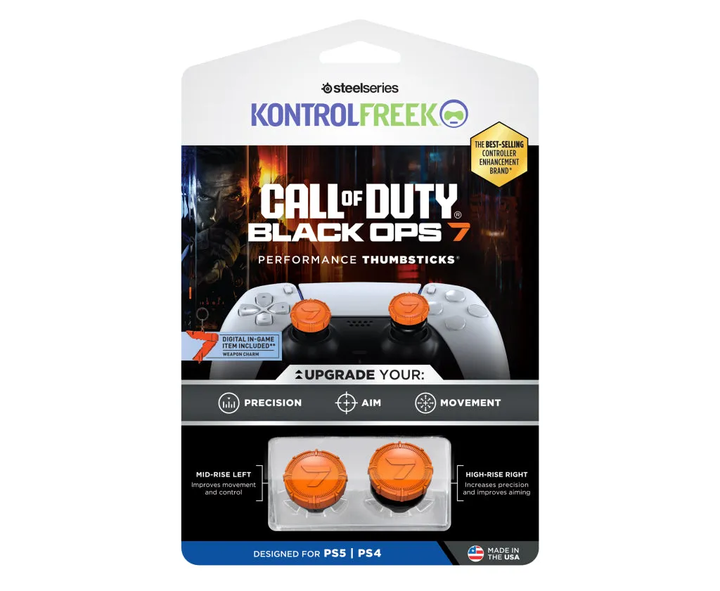 KontrolFreek Call of Duty Black Ops 7 sticks orange