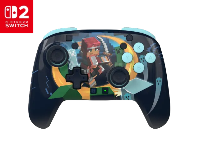 PDP Rematch Minecraft Dungeons II manette sans fil Switch 2