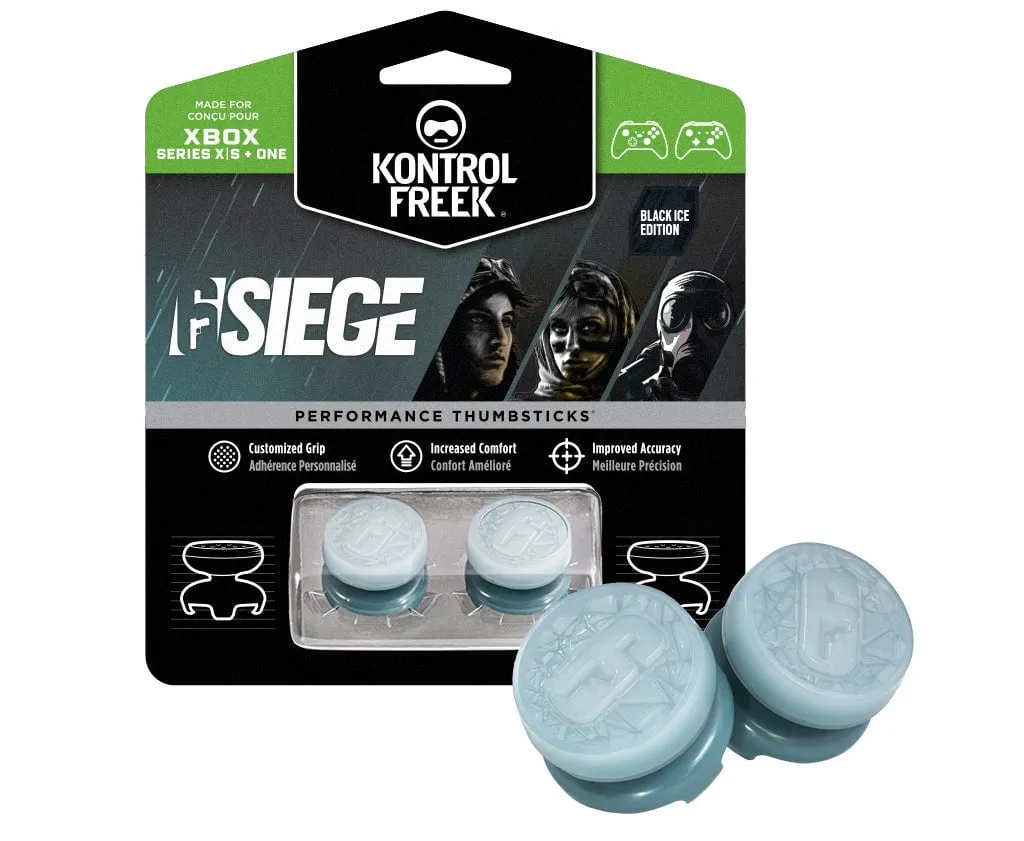 KontrolFreek Six Siege Black Ice grips stick précision