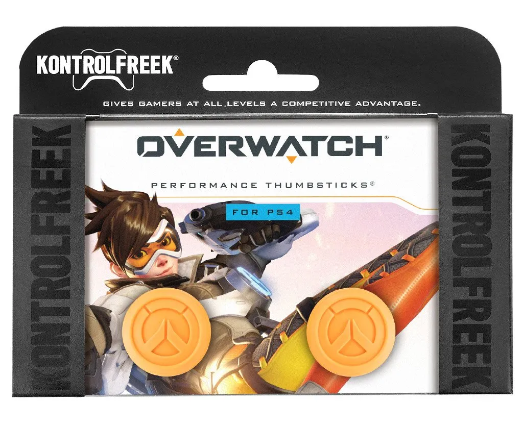 KontrolFreek Overwatch embouts joystick orange précision