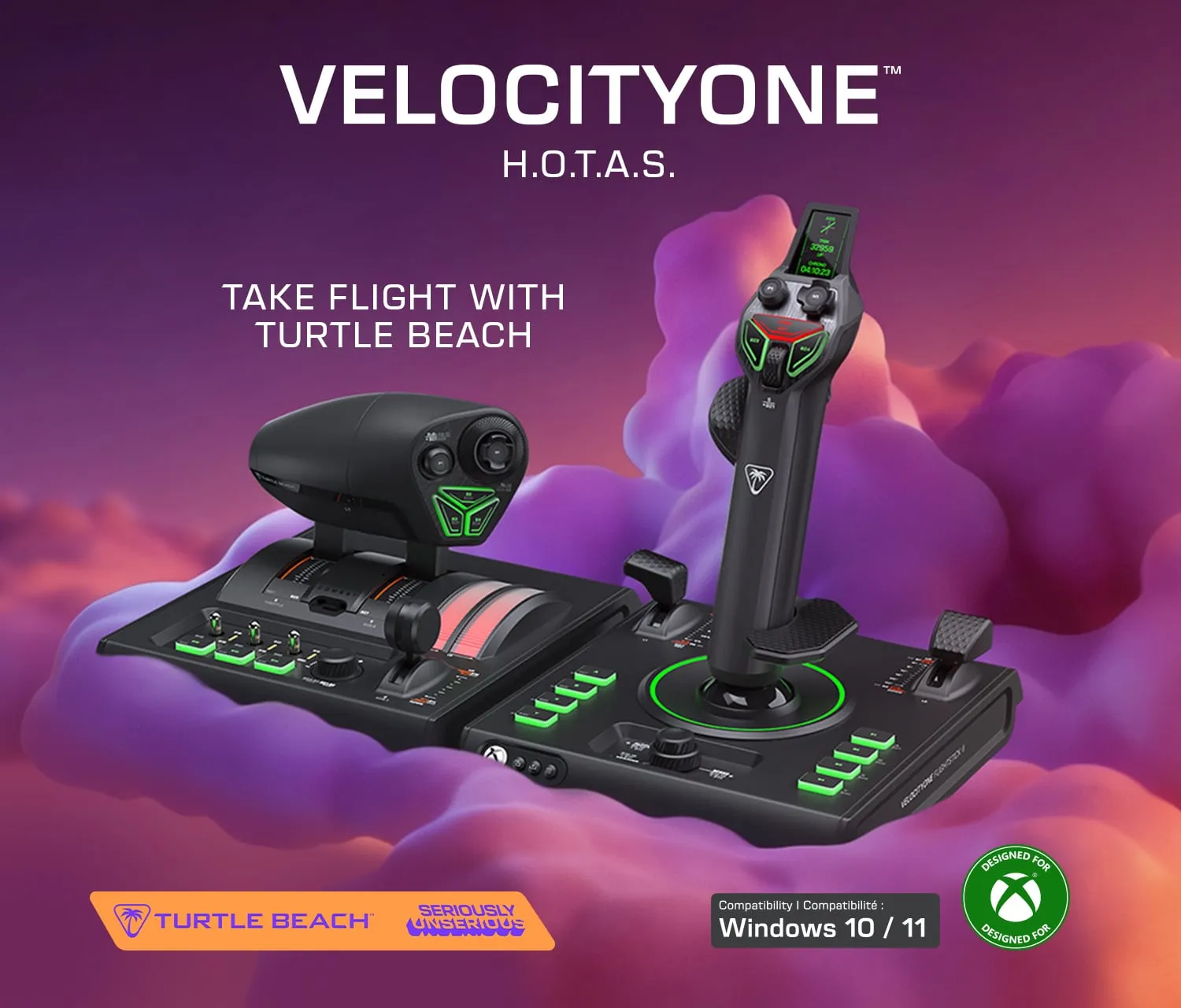 PDP VelocityOne Flightstick II + throttle HOTAS PC