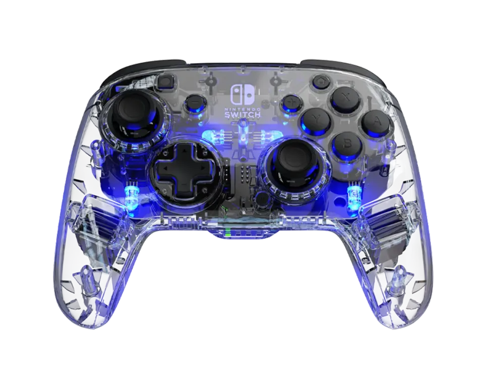 PDP Afterglow Manette Sans Fil Switch LED Prismatique