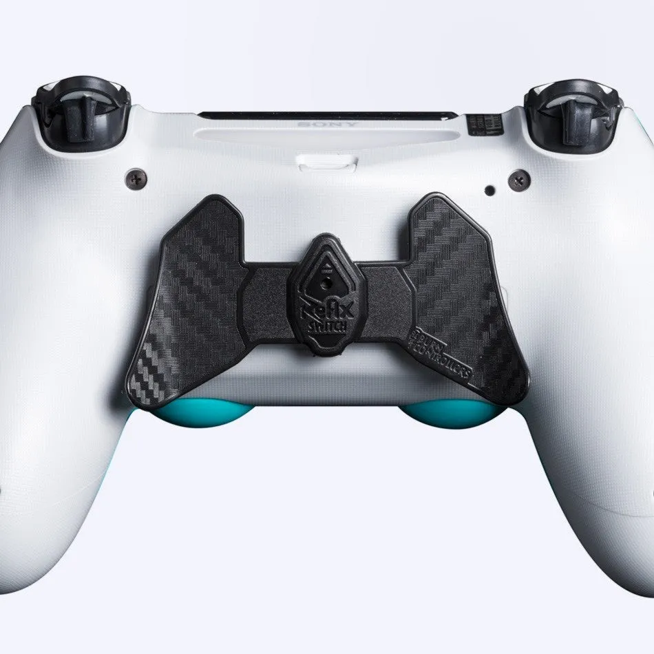 Burn Controllers Reflx Carbon palettes PS4 carbone