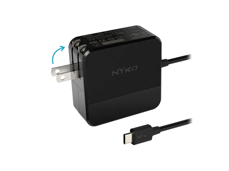 Nyko AC Power Cord chargeur Switch dock TV 39W USB-C