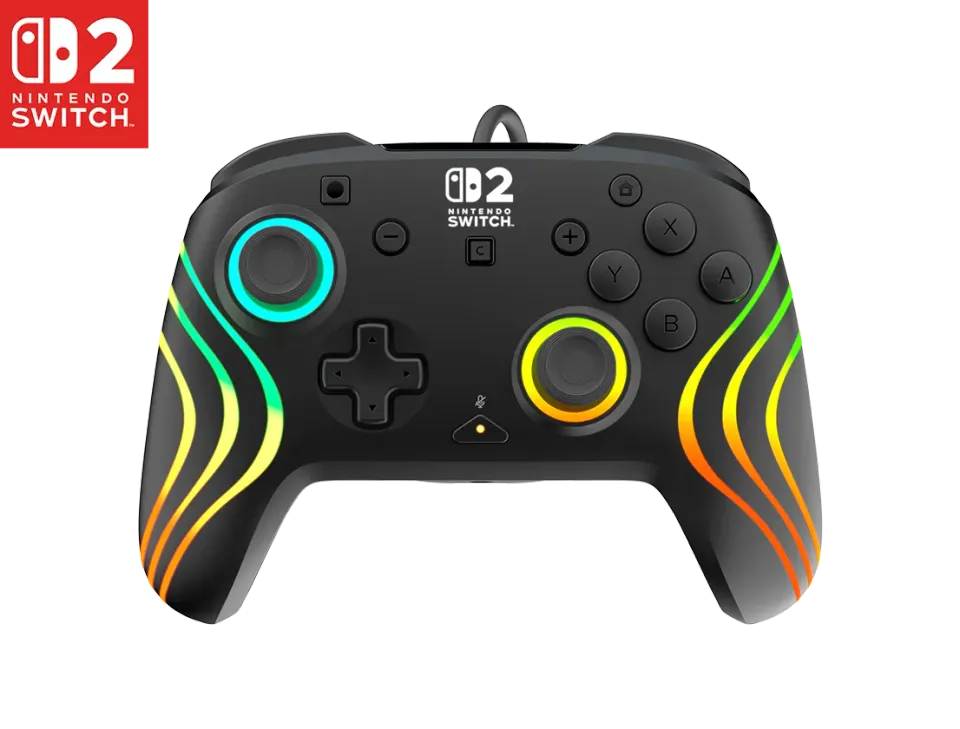 Afterglow Wave manette filaire Switch 2 Hall Effect