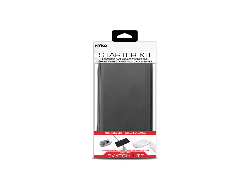 Nyko Starter Kit kit accessoires Switch Lite 4 jeux