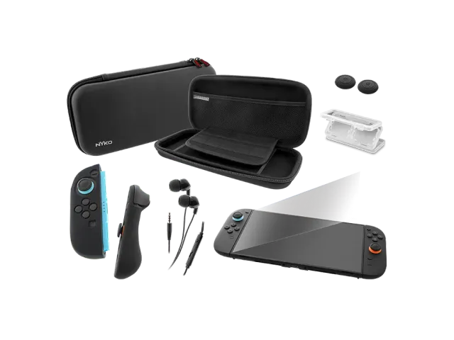 Nyko Starter Kit accessoires Switch 2 coque rigide