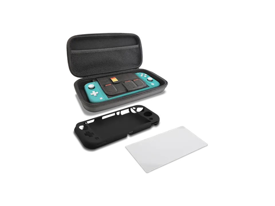 Nyko Travel Kit housse Switch Lite coque + verre trempé