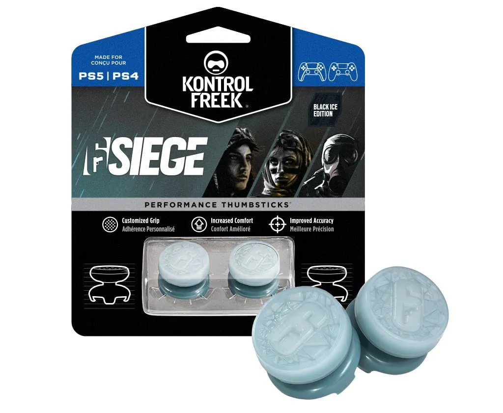KontrolFreek Six Siege Black Ice grips stick précision