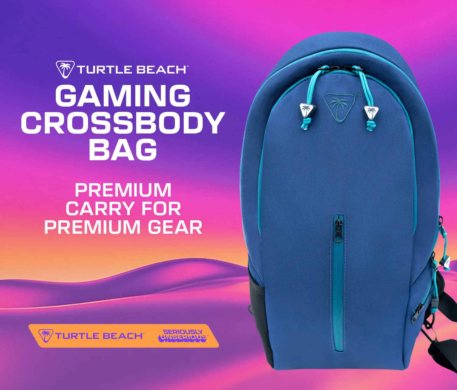 Turtle Beach sac bandoulière gaming 7 L