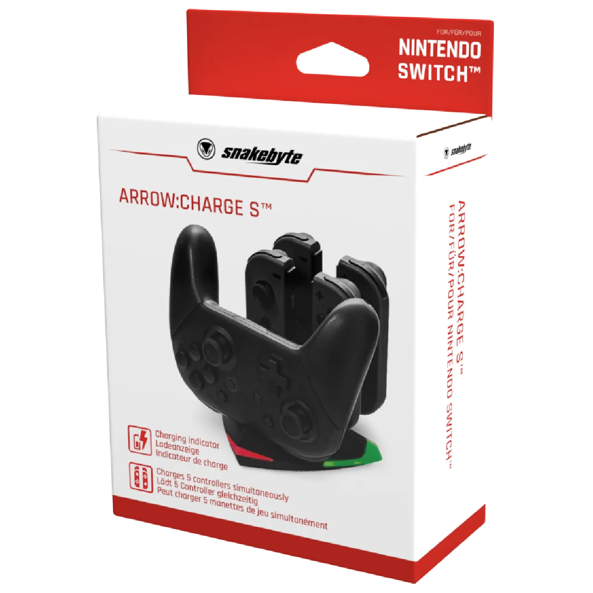 Snakebyte Charge S station charge Switch 5 en 1