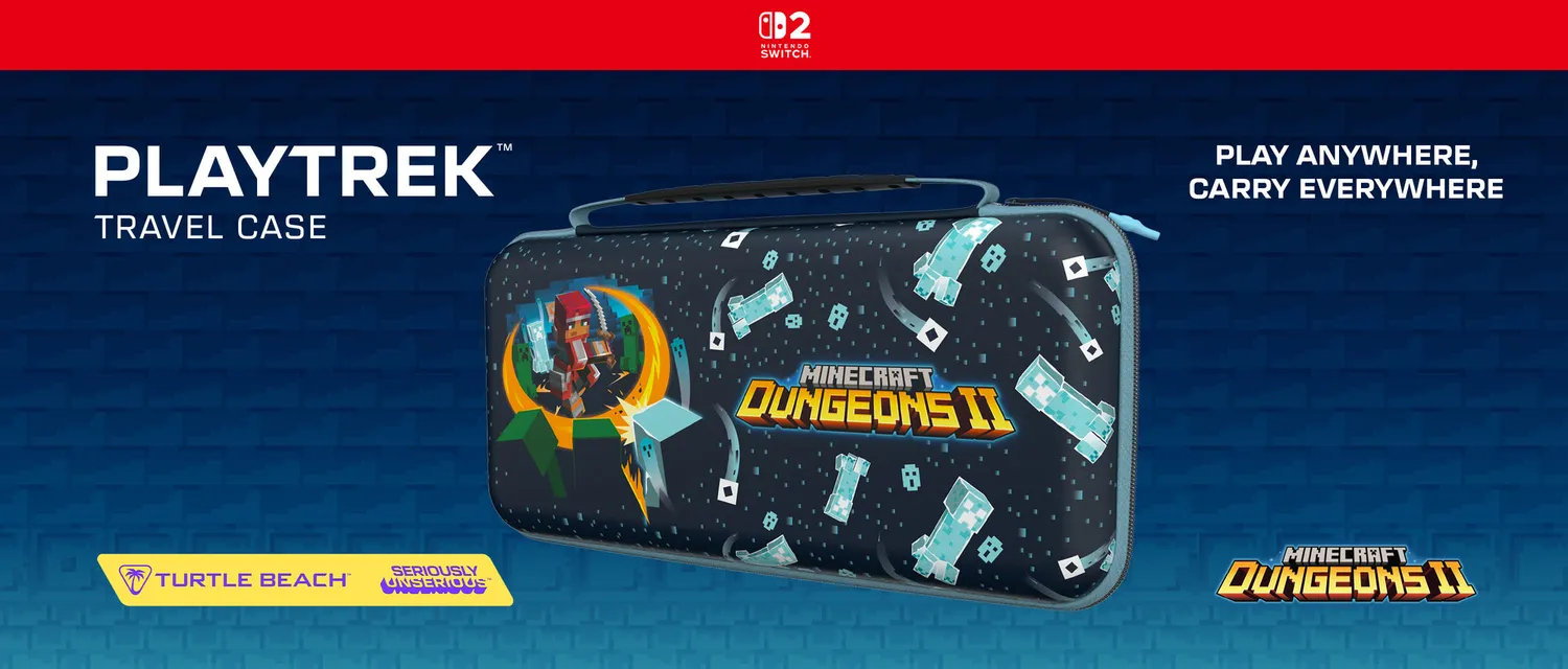 Performance Designed Products PlayTrek étui Nintendo Switch 2 Minecraft