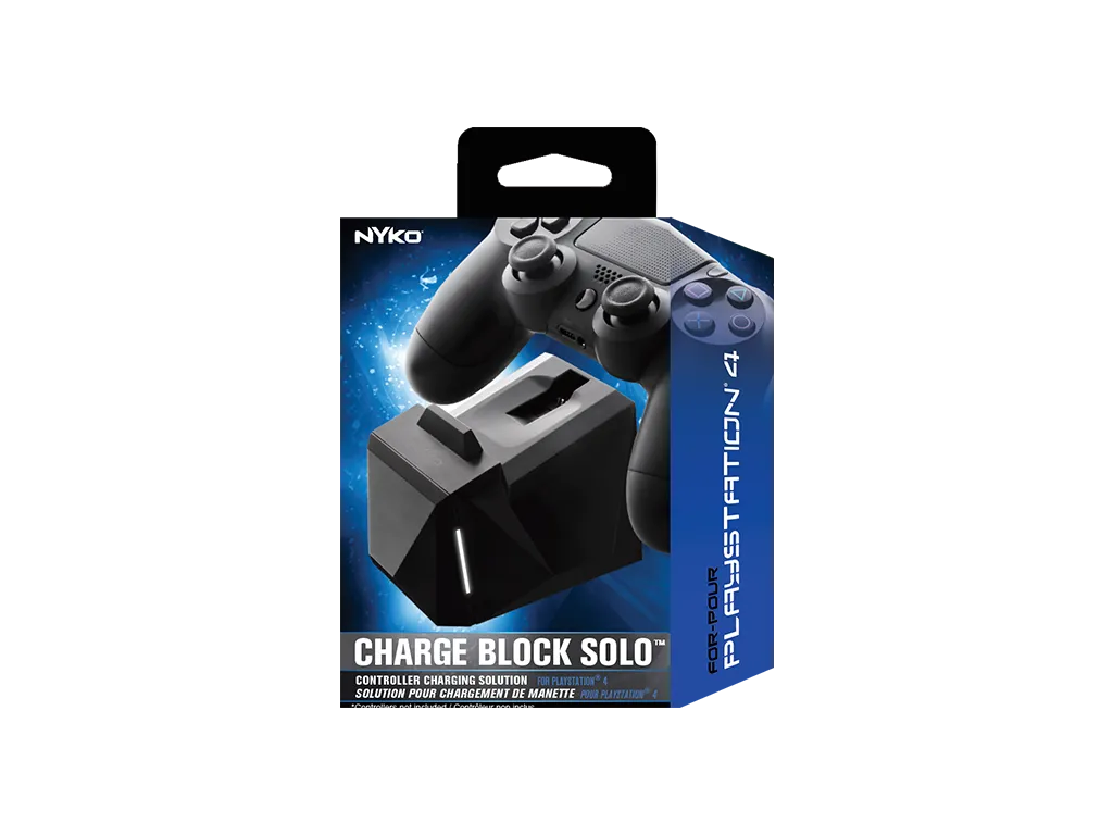 Nyko Charge Block Solo station charge manette PS4 USB