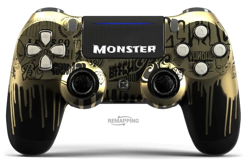 Burn Controllers Burn PS4 157911 manette PS4 personnalisée