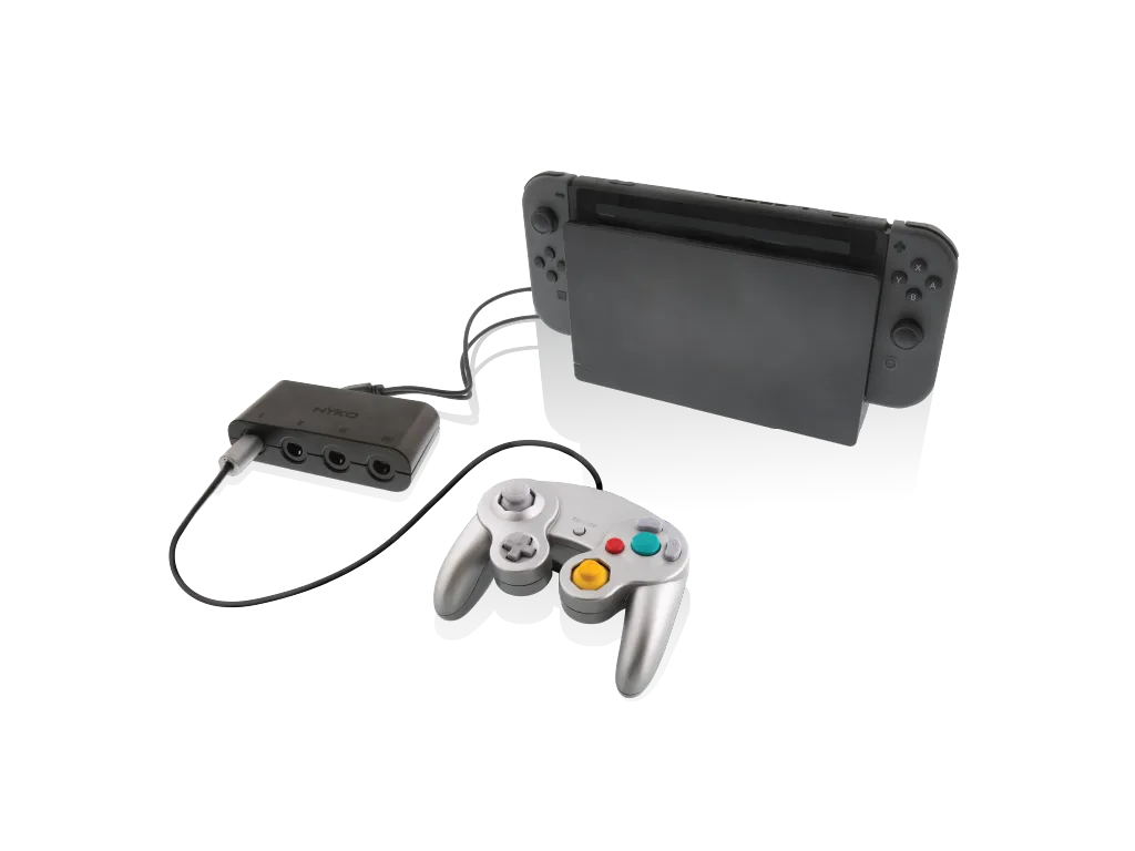 Nyko Retro Controller Hub Switch adaptateur GameCube 4 ports