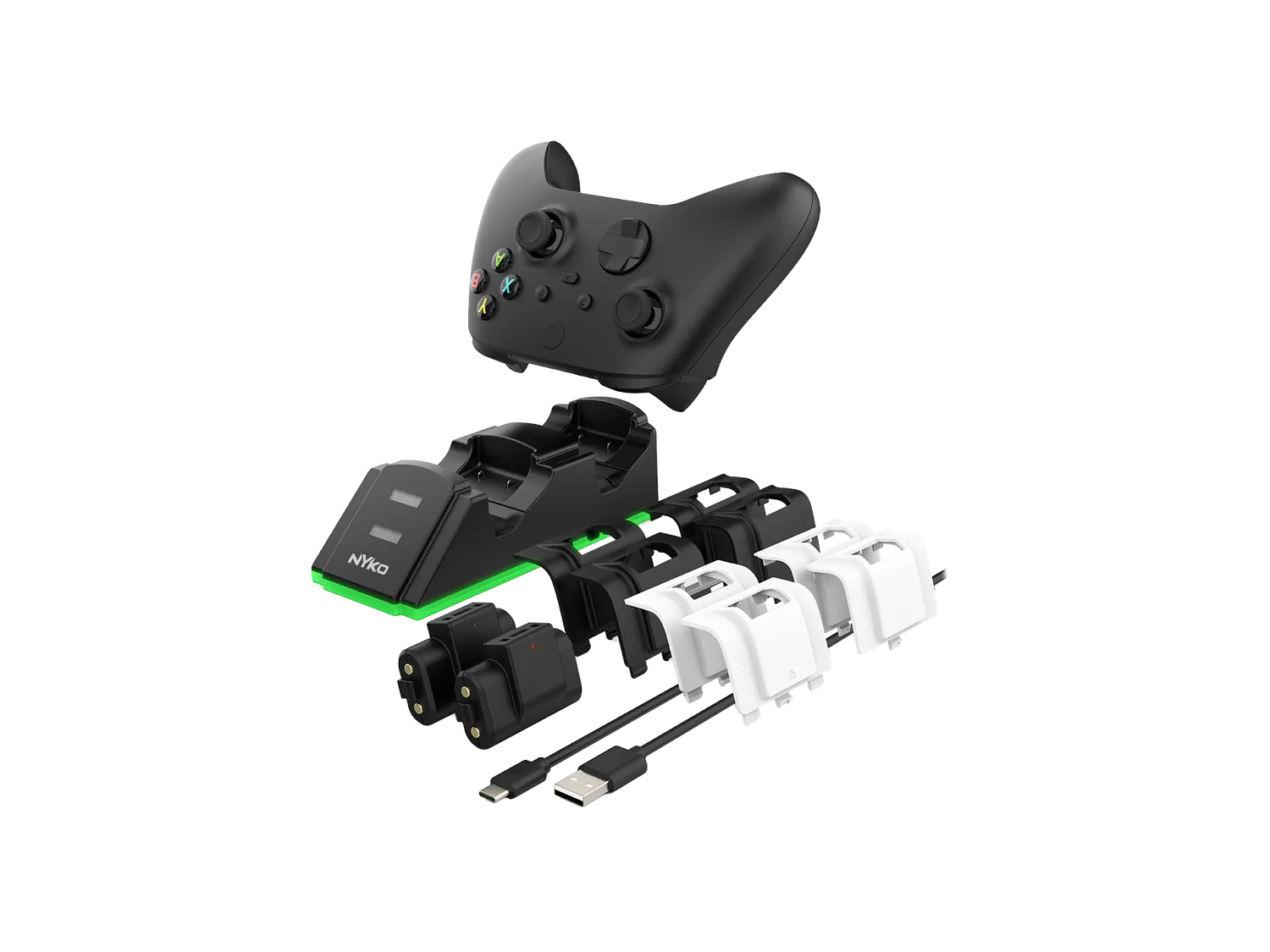 Nyko Charge Base XS1 Pro station charge Xbox double