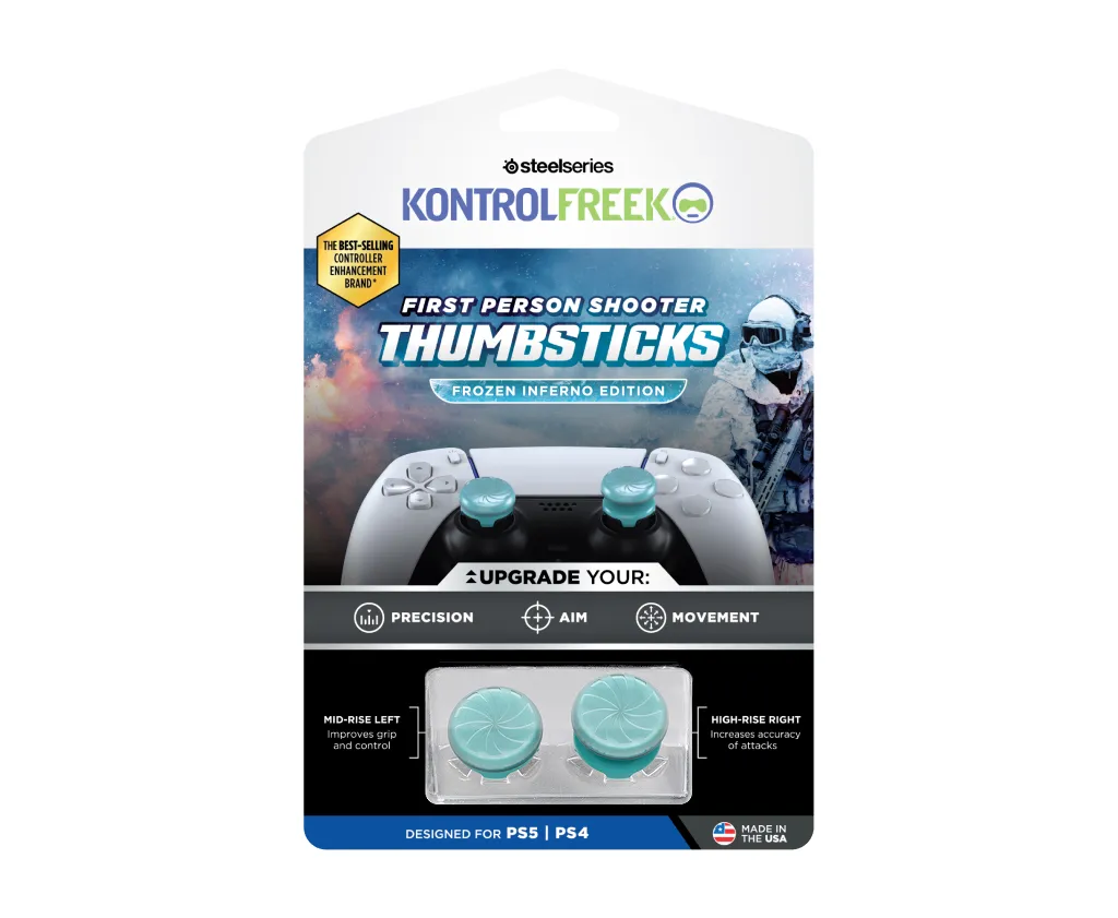 KontrolFreek Frozen Inferno grips stick lot 2 précision