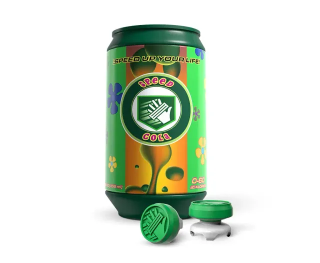 KontrolFreek Speed Cola thumbsticks collector canette verte