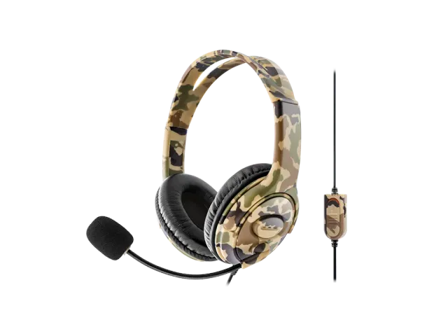 Nyko Standard Issue casque gaming Desert Camo 40mm