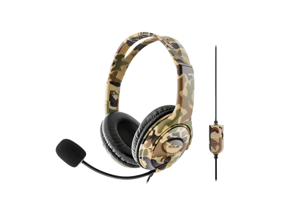 Nyko Standard Issue casque gaming Desert Camo 40mm