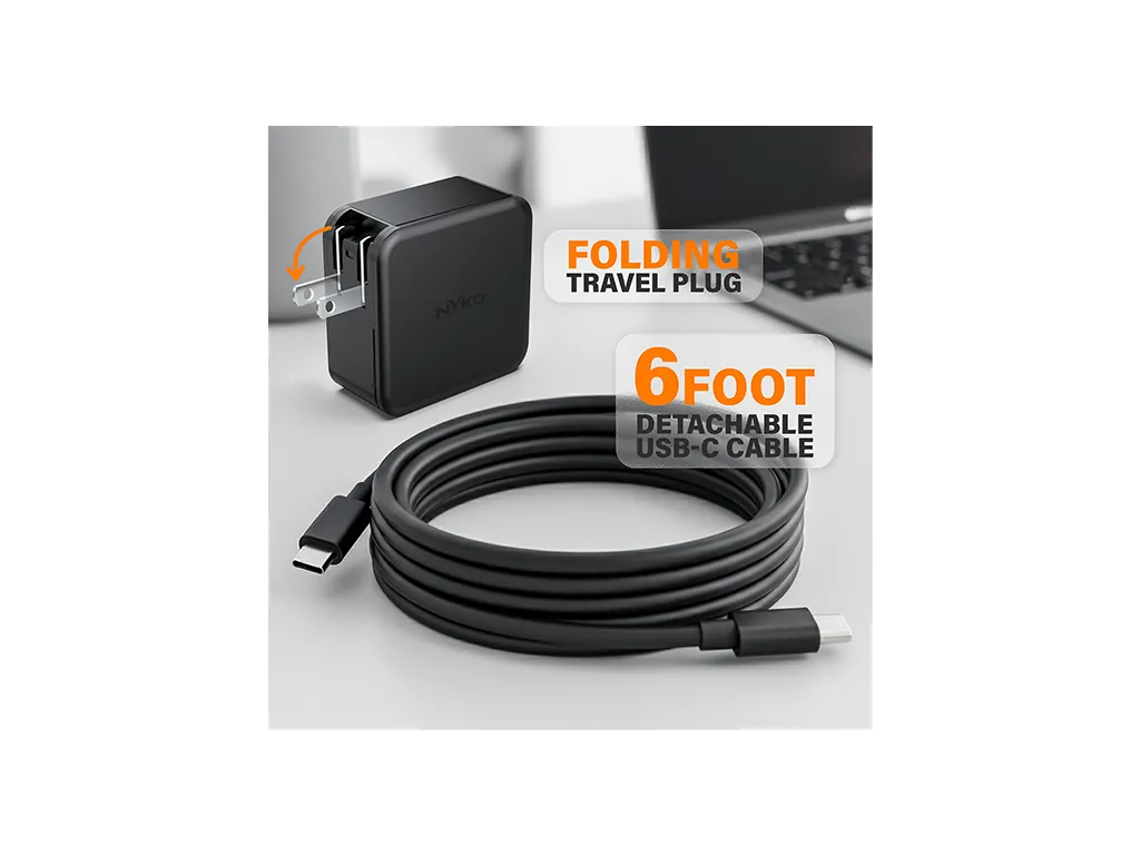 Nyko 65W PD chargeur secteur Switch 2 USB-C