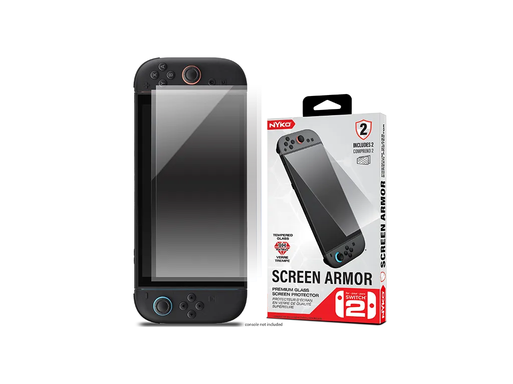 Nyko Screen Armor protection écran Switch 2 lot de 2