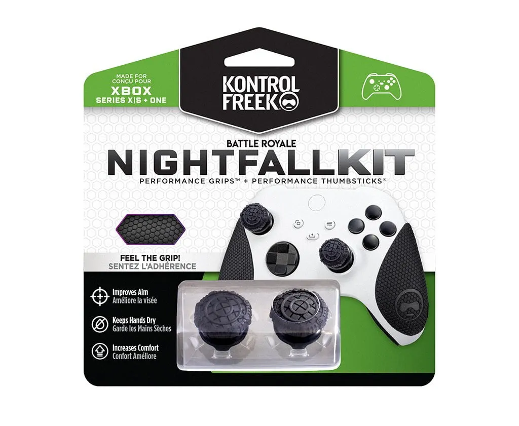 KontrolFreek Nightfall Kit sticks manette et grips