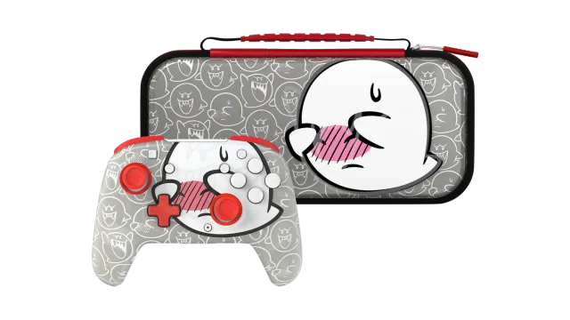 PDP Rematch Glow Boo manette sans fil + housse Switch