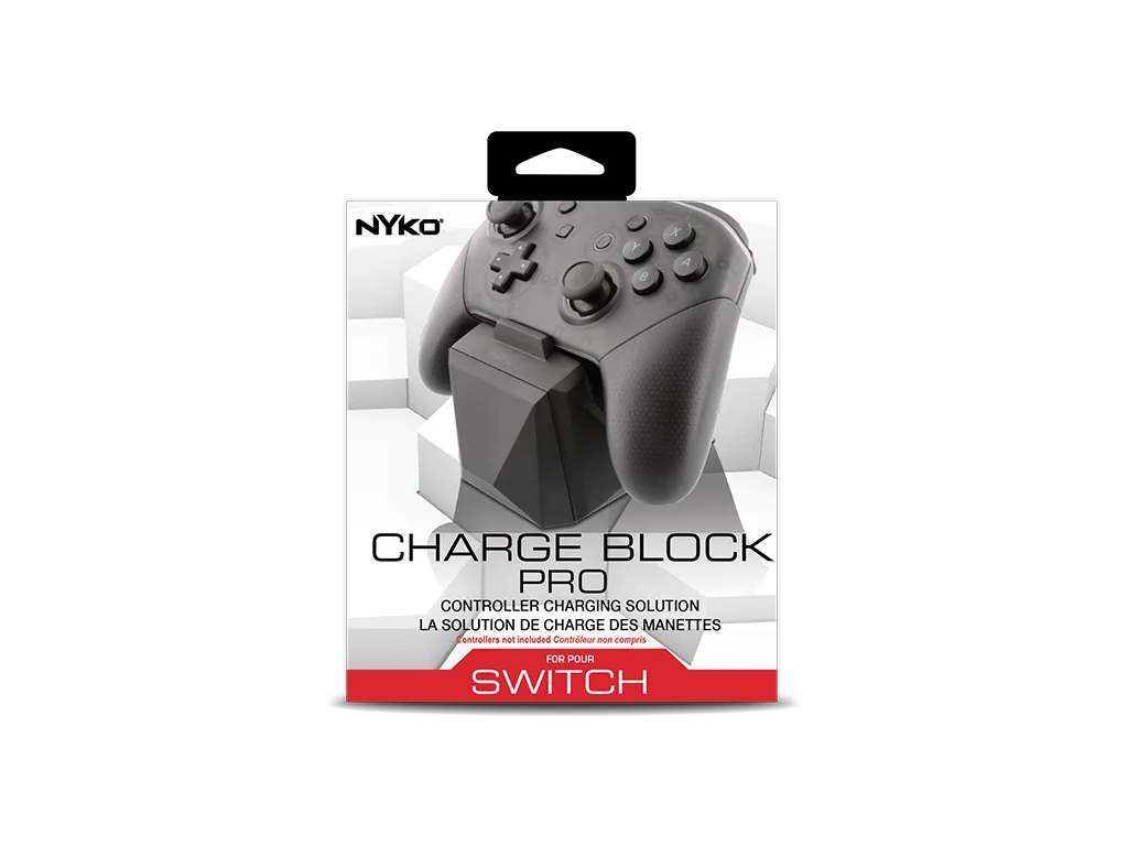 Nyko Charge Block Pro chargeur manette Switch Pro
