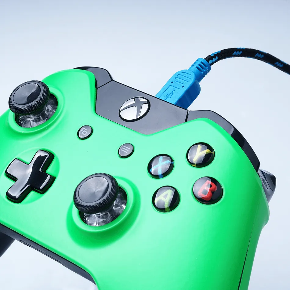 Burn Controllers câble micro USB 3m PS4 X1 doré