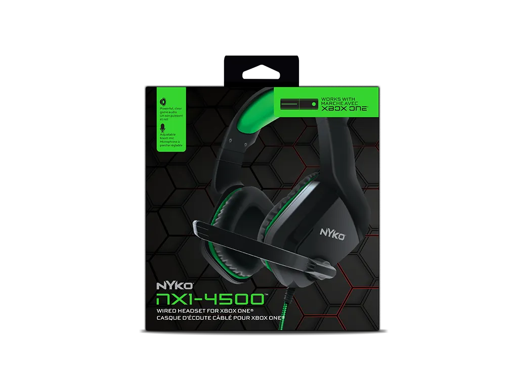Nyko NX1-4500 casque gaming Xbox One filaire 40mm