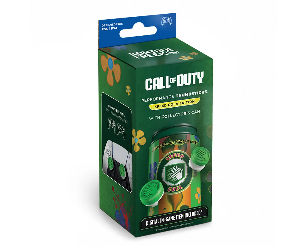 KontrolFreek Speed Cola thumbsticks collector canette verte