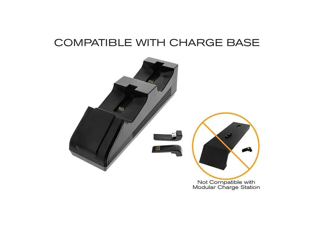 Nyko Charge Base adaptateurs charge PS4 lot de 2