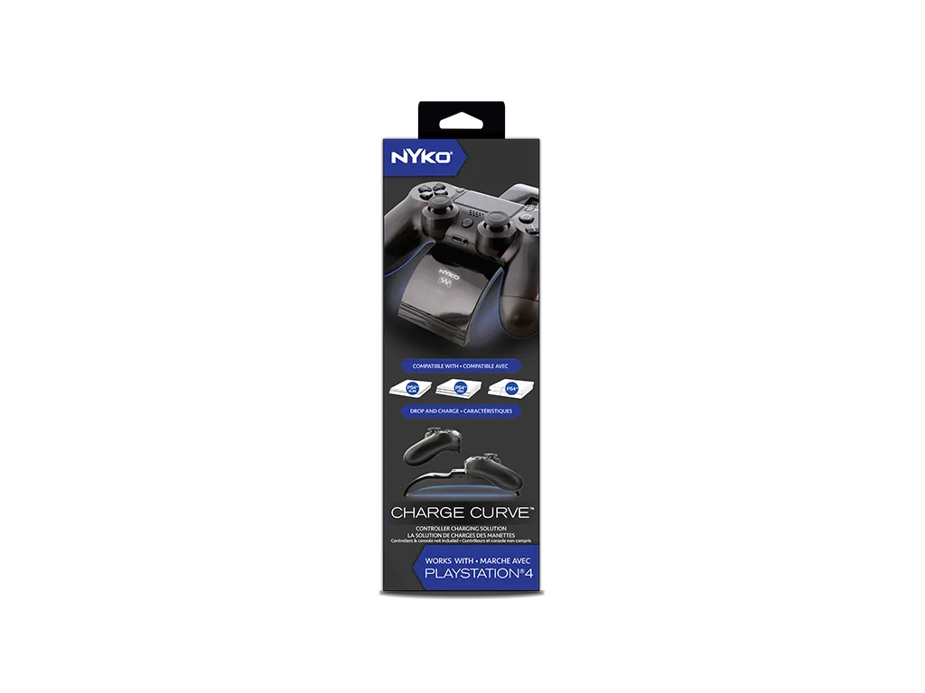 Nyko Charge Curve station charge PS4 double LED