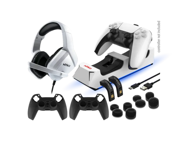 Nyko Elite Master Pak kit accessoires PS5 casque + charge