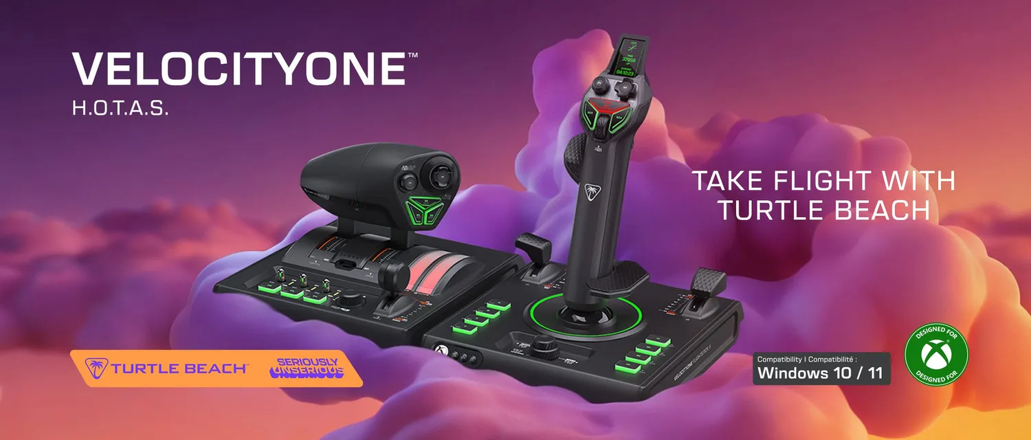 PDP VelocityOne Flightstick II + throttle HOTAS PC