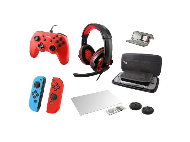 Nyko Master Pak Switch pack 9 accessoires manette casque